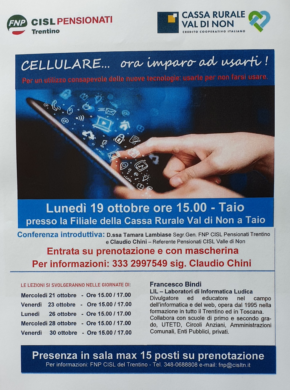TAIO -  A SCUOLA DI SMARTPHON E TABLET