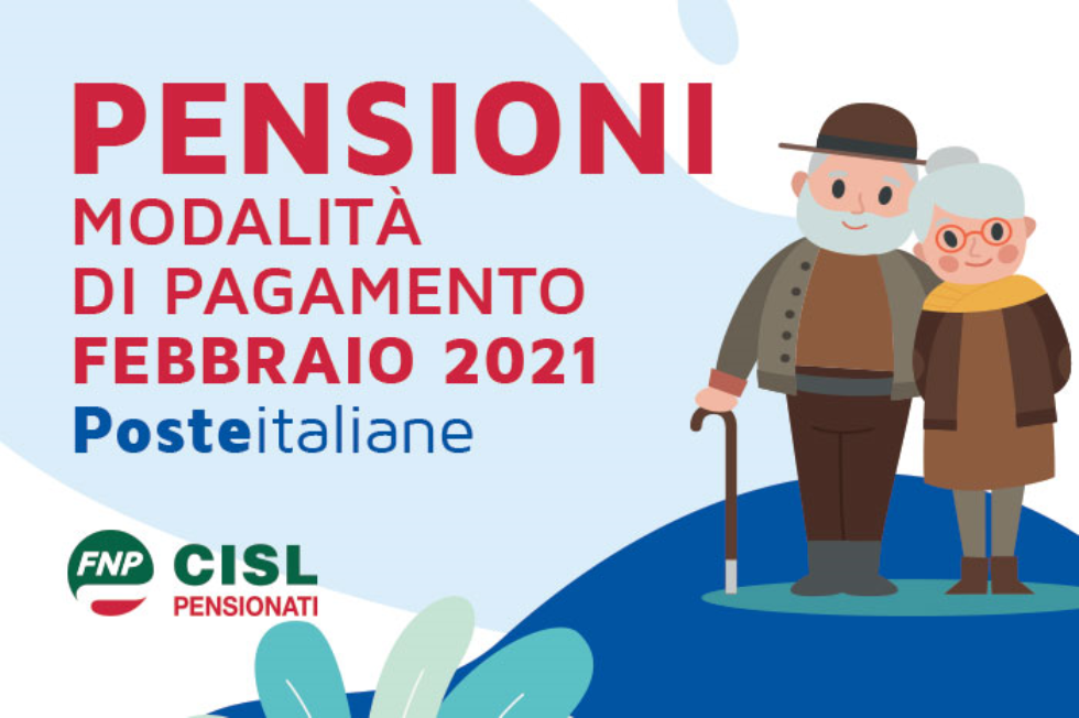 CALENDARIO PENSIONI DI FEBBRAIO 2021