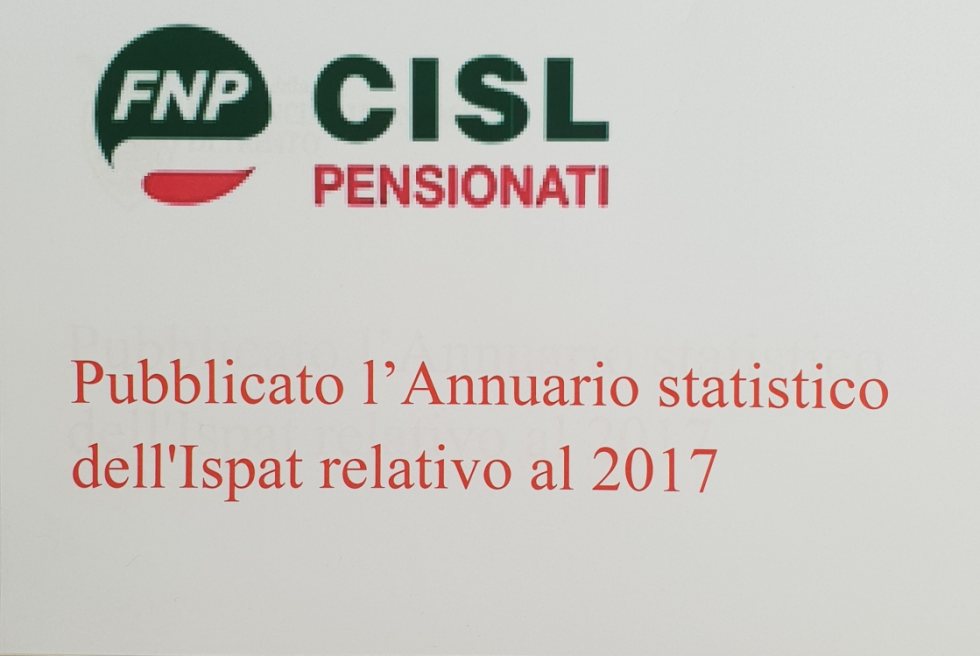 PUBBLICATO L'ANNUARIO ISPAT 2017